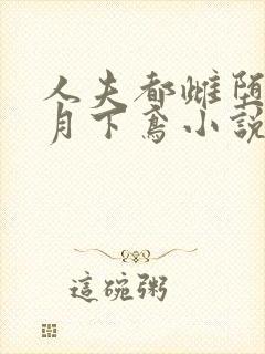 人夫都雌堕云中月下鸢小说免费阅读