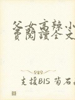 父女高辣小说免费阅读全文
