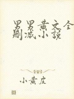 男男黄文全肉无删减小说