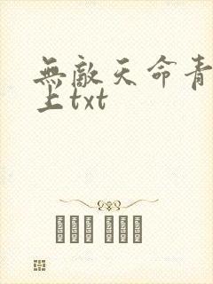 无敌天命青鸾峰上txt封面