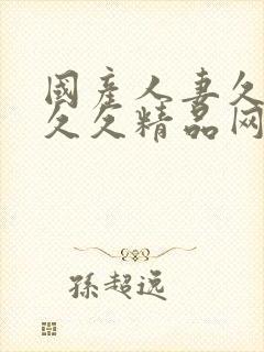 国产人妻久久久久久精品网站