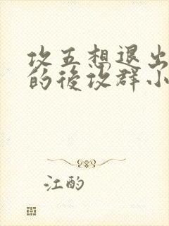 攻五想退出总受的后攻群小说免费阅读