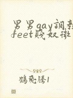 男男gay调教feet贱奴微博封面