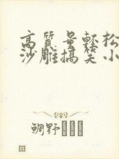 高质量轻松爆笑沙雕搞笑小说