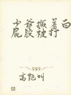 少爷撅着白嫩光屁股被打封面