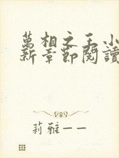 万相之王小说最新章节阅读封面