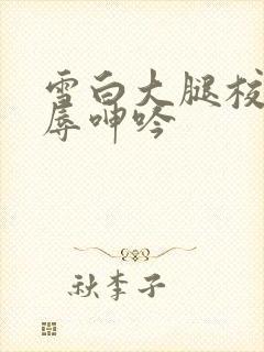 雪白大腿校花屈辱呻吟