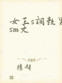 女王s调教男奴sm文