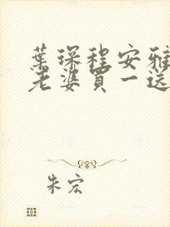 叶琛程安雅亿万老婆买一送一