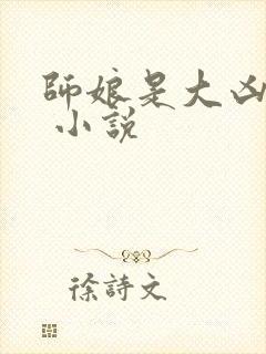 师娘是大凶之物 小说封面