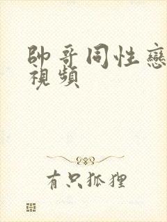 帅哥同性恋裸体视频