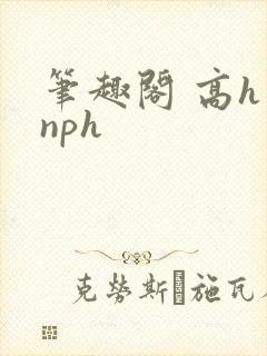 笔趣阁 高h nph封面