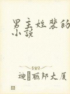 男主姓裴的古代小说