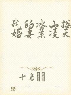 我的冰山总裁未婚妻叶凌天封面