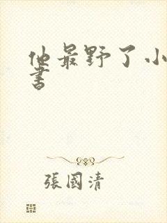 他最野了小说听书