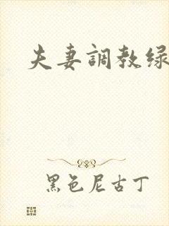 夫妻调教绿帽奴封面