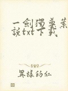 一剑独尊叶玄小说txt下载