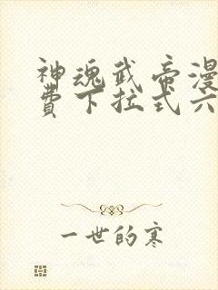 神魂武帝漫画免费下拉式六漫画6漫画六漫画