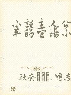 小说主人公叫周平的官场小说