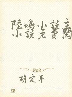 陆鸣小说主角的小说免费阅读全文封面