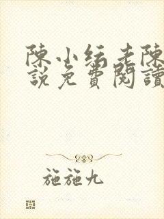 陈小纭老陈的小说免费阅读封面