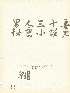 男人三十妻子的秘密小说免费观看