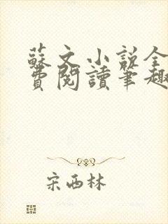 苏文小说全文免费阅读笔趣阁