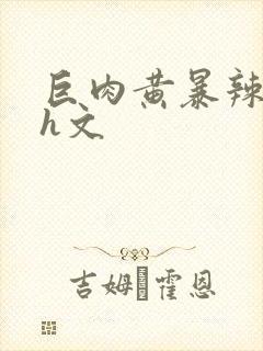 巨肉黄暴辣文高h文