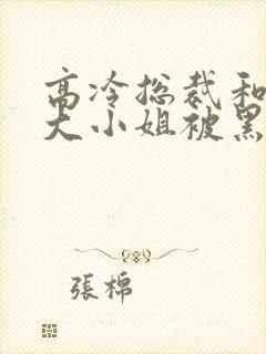 高冷总裁和千金大小姐被黑人调教