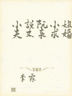 小说阮小姐的前夫又来求婚了txt