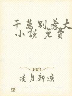 千万别惹大师兄 小说 免费