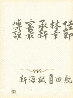 傅宴承林佳妮小说最新章节阅读免费