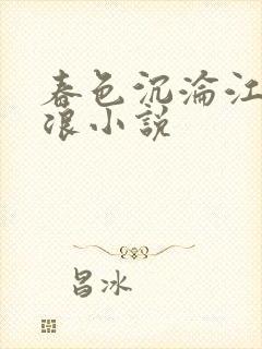 春色沉沦江宣唐浪小说封面