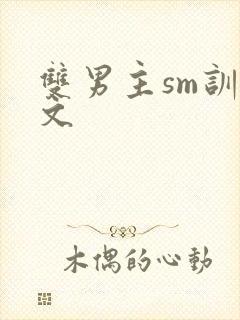 双男主sm训诫文
