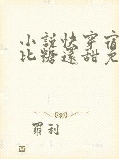 小说快穿宿主她比糖还甜免费阅读封面