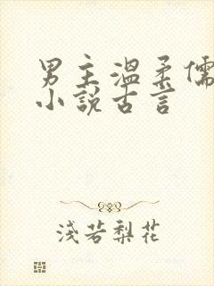 男主温柔儒雅的小说古言