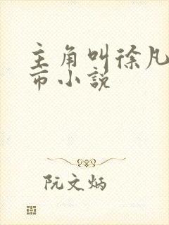 主角叫徐凡的都市小说