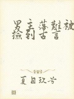 男主落难被女主捡到古言