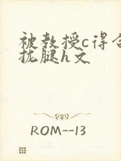 被教授c得合不拢腿h文