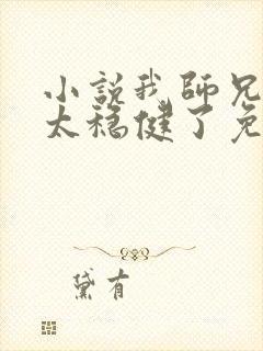 小说我师兄实在太稳健了免费完本封面