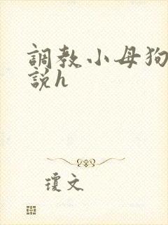 调教小母狗类小说h