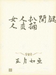 女人扒开腿让男人爽捅封面