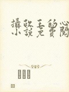 摄政王的心上娇小说免费阅读封面