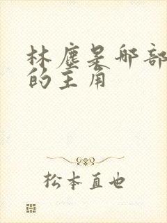 林尘是哪部小说的主角封面