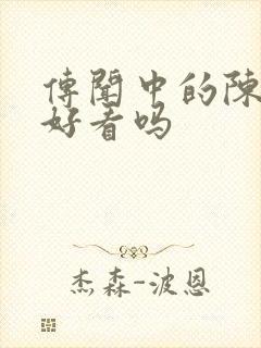 传闻中的陈芊芊好看吗封面