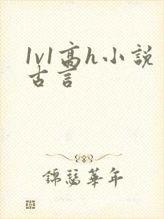 1v1高h小说古言