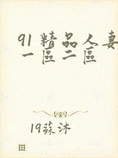 91 精品人妻一区二区