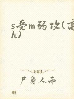 s受m弱攻(高h)封面