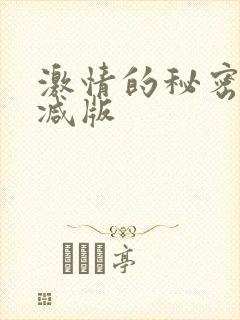 激情的秘密无删减版