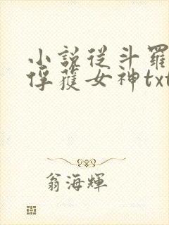 小说从斗罗开始俘获女神txt